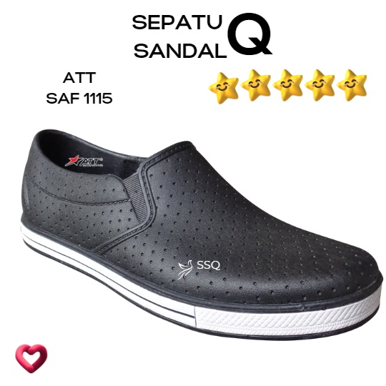 Jual Sepatu Slip On Pria Att Sankyo Saf Sab Karet