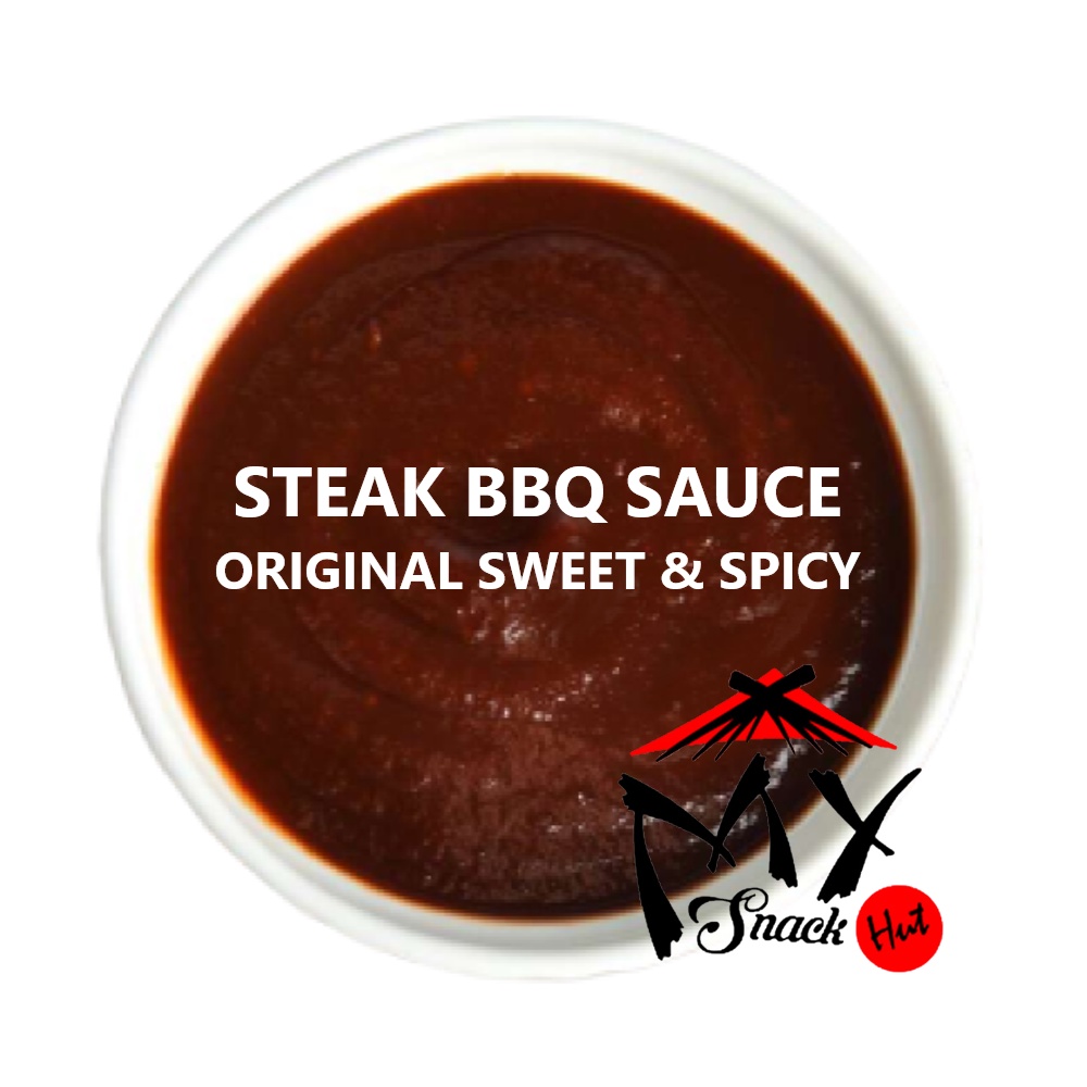 Jual STEAK BBQ SAUCE SAUS SAOS SWEET HONEY SPICY BARBEKYU BAKAR