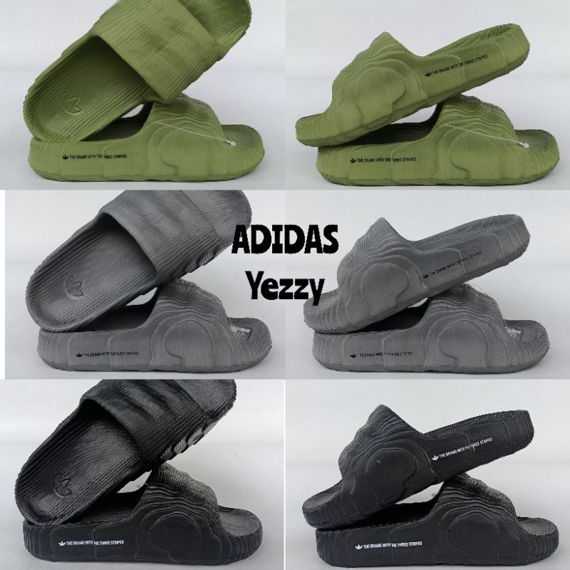 Jual SANDAL ADIDAS YEZZY TERBARU SANDAL ADIDAS WARNA HITAM SANDAL