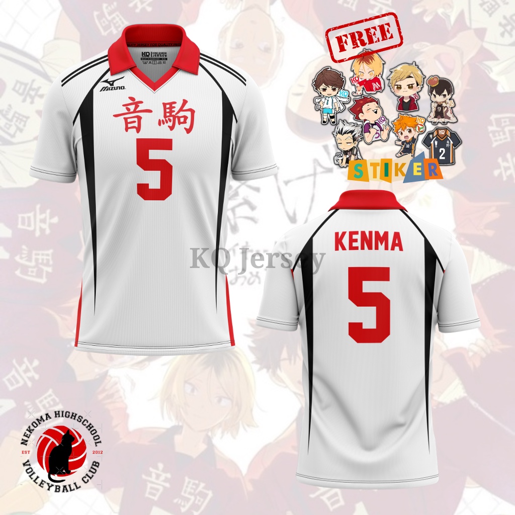 Jual Kq Jersey Haikyuu Karasuno Team Fullprint Anime Karasuno Desawa