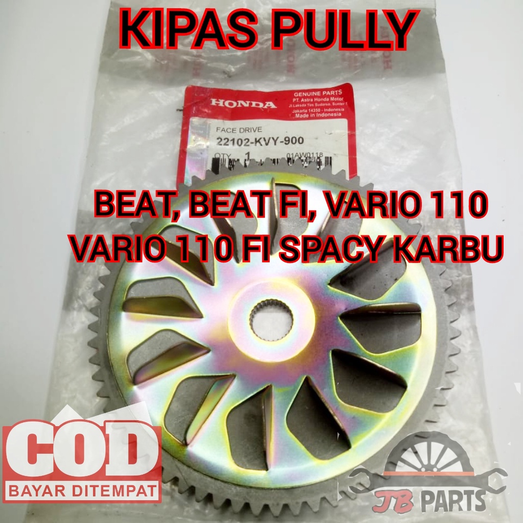 Jual Kipas Pully Beat Vario Cw Spacy Scoopy Karbu Pgfm Fi Injeksi