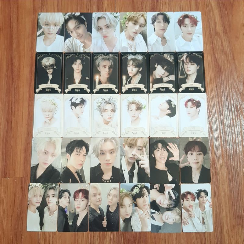 Jual Ready Stock Official Photocard Wayv Sg Winwin Hendery Kun