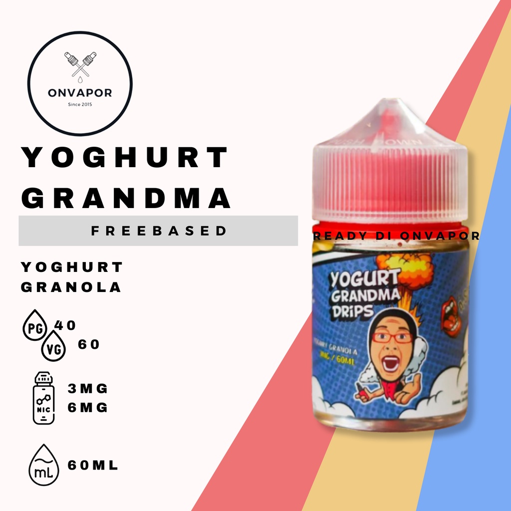 Jual Yoghurt Granola Grandma Drips Liquid Freebased By Juicestation