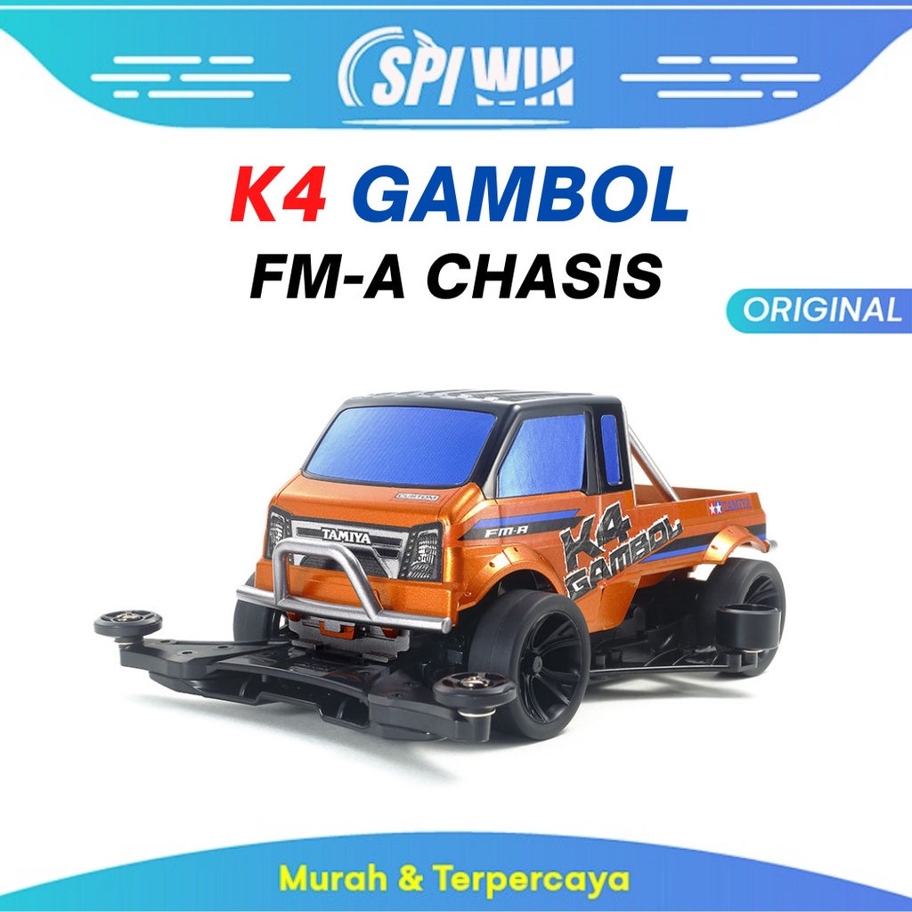 Jual Tamiya Original K Gambol Fma Chassis Mini Wd K Gambol Shopee