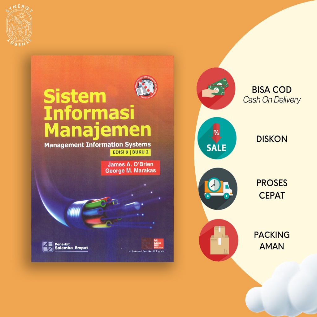 Jual Sistem Informasi Manajemen Edisi 9 Buku 2 By James A Obrien