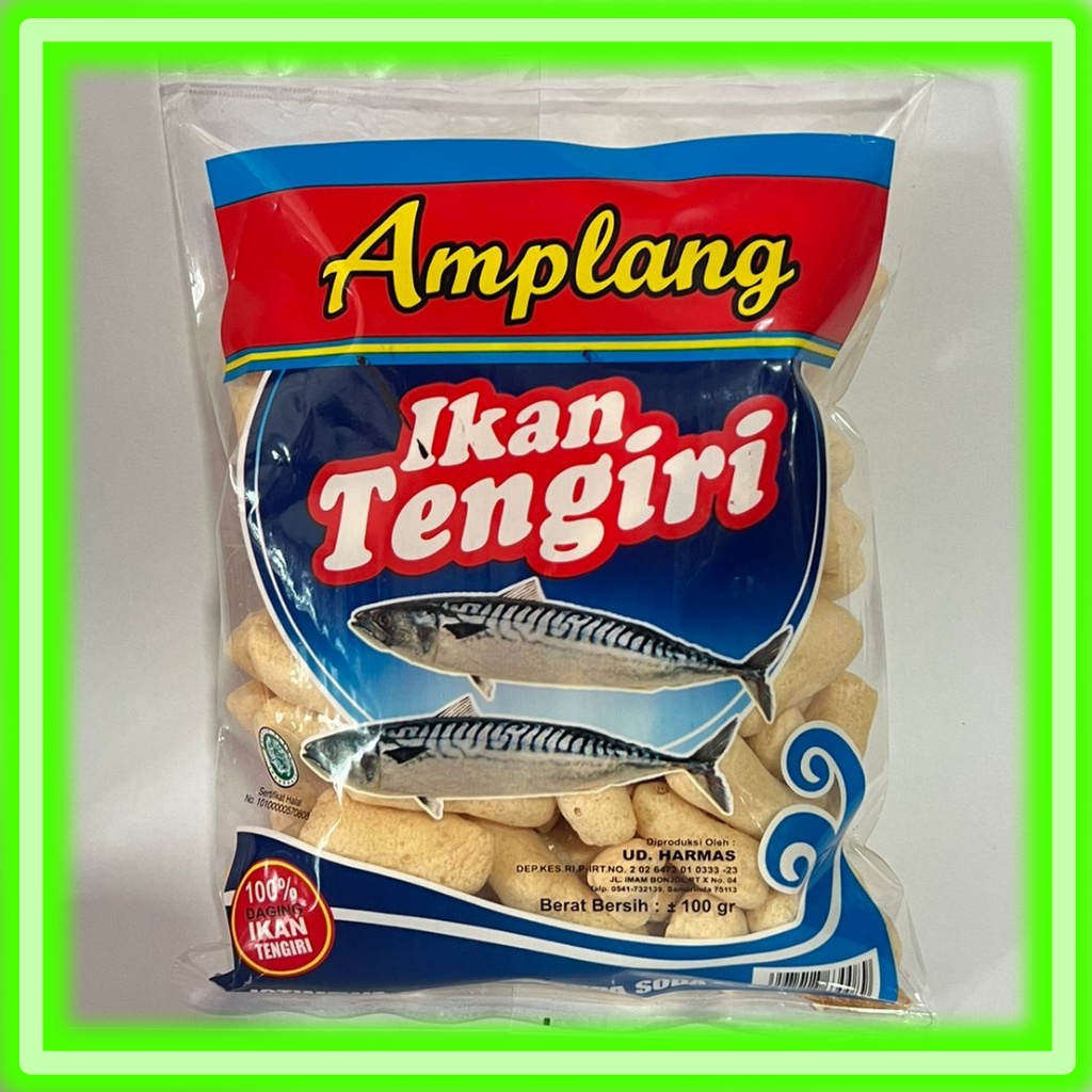 Jual Amplang Kuku Macan Cap Ikan Tenggiri Khas Samarinda Ud Harmas