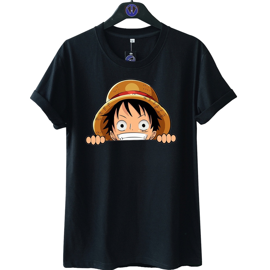 Jual Kaos One Piece Ngintip A Monkey D Luffy Kaos Distro Kaos