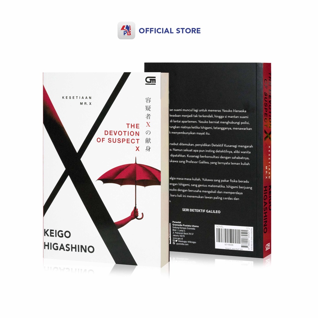 Jual Buku Novel Kesetiaan Mr X The Devotion Of Suspect X Keigo