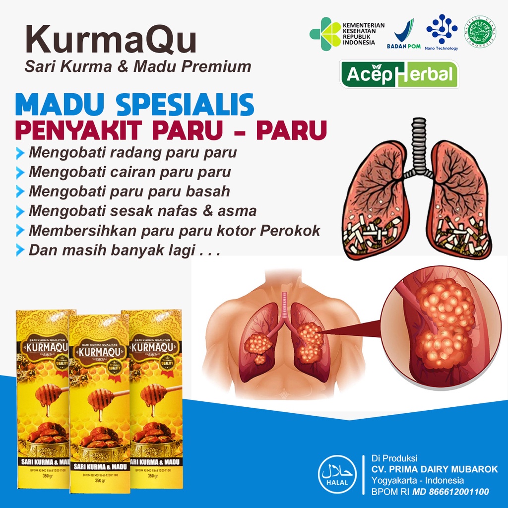 Jual Kurmaqu Obat Cairan Paru Paru Flek Paru Paru Radang Paru2