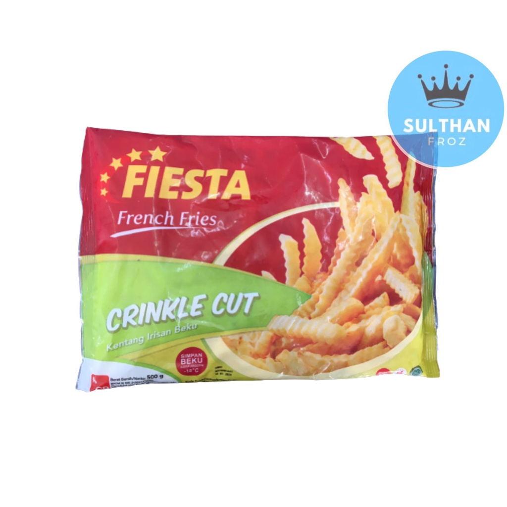 Jual FIESTA KENTANG CRINKLE 500 GR 1 KG Shopee Indonesia