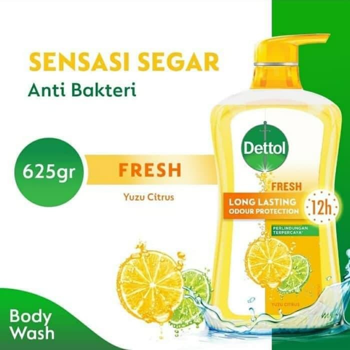 Jual Dettol Sabun Mandi Cair Fresh 625 Ml Shopee Indonesia