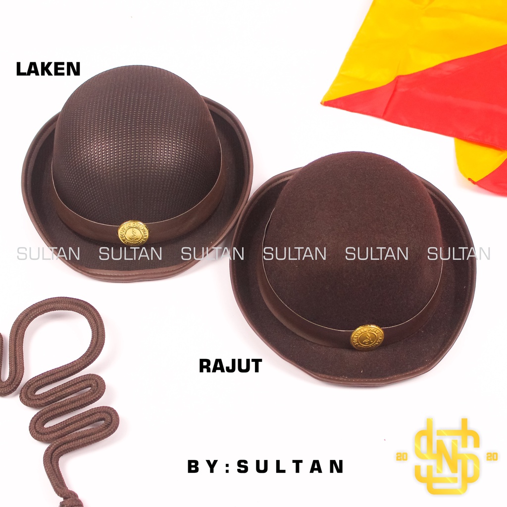 Jual BARET BONI Topi Baret Dan Boni Pramuka Putra Dan Putri Bahan Laken