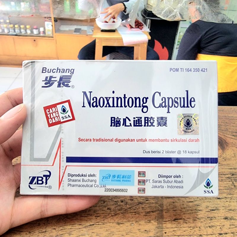 Jual Buchang Naoxintong Capsule Isi Kapsul Pencegahan Dan