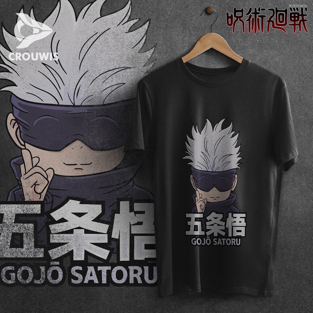 Jual Kaos Anime Gojo Satoru Jujutsu Kaisen Satoru Gojou Satoru