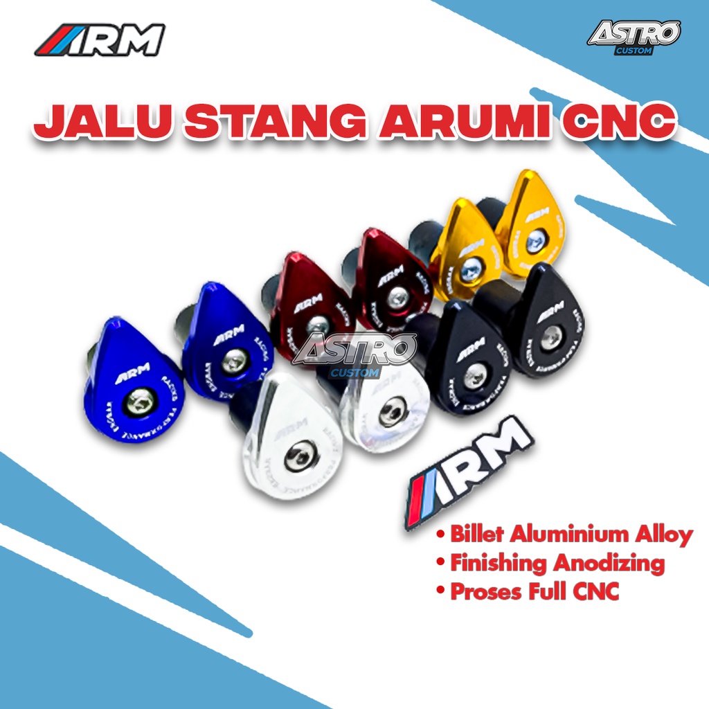 Jual Jalu Stang Motor Pipih End Bar Vario Beat Aerox Nmax PCX Mio CBR