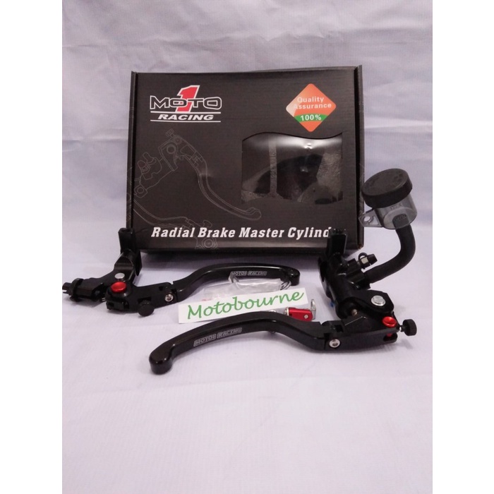 Jual Master Rem Moto Racing Kanan Dan Kiri Kopling Set Black Moto