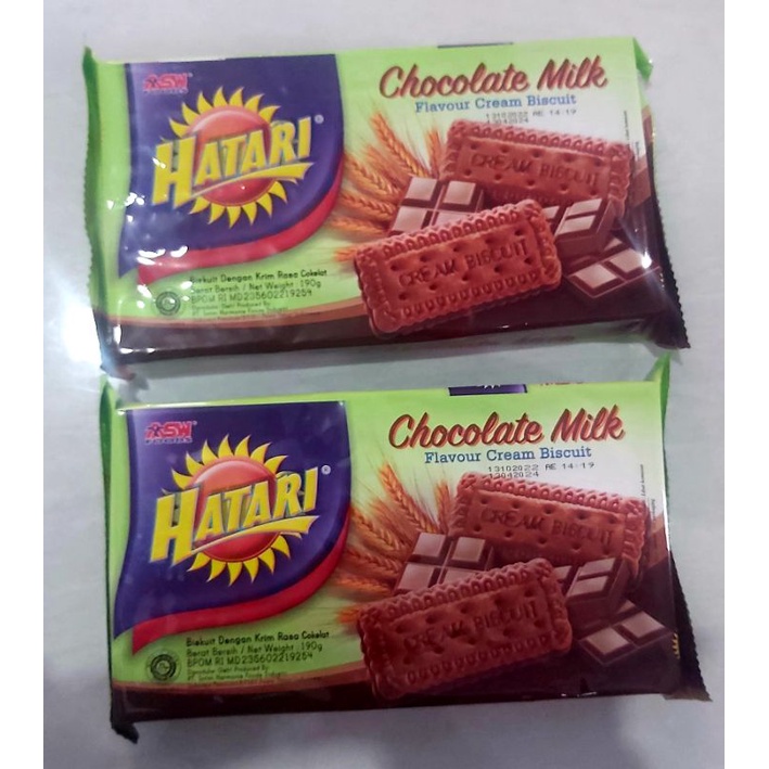 Jual Hatari Chocolate Milk Biscuit Gr Shopee Indonesia