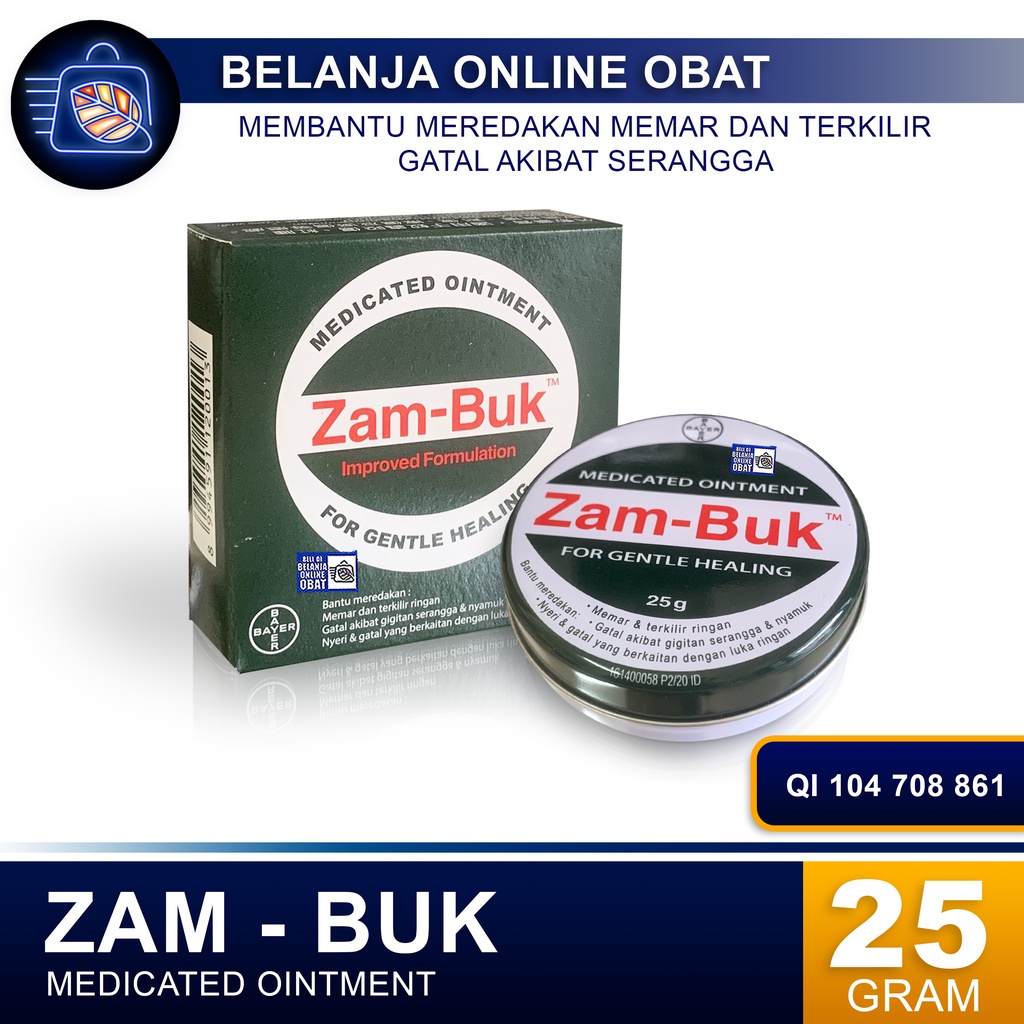 Jual Zambuk Zam Buk Bayer Gr Shopee Indonesia