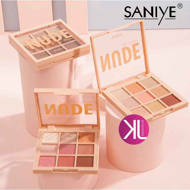 Jual Saniye Warna Eyeshadow Nude Palette E Shopee Indonesia