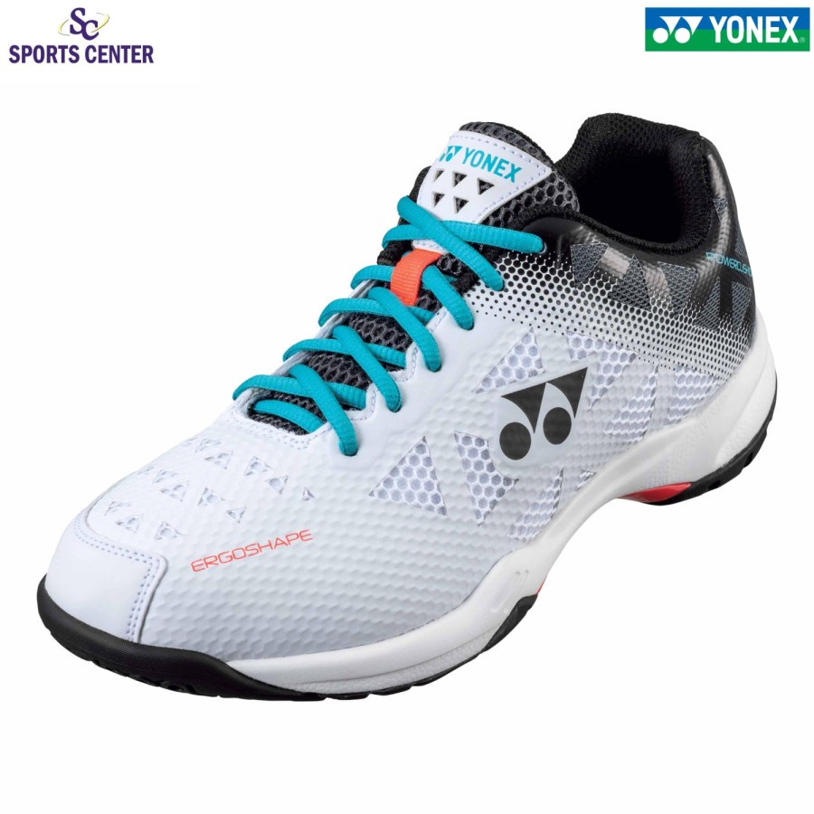 Jual New Color Sepatu Badminton Yonex Power Cushion Shb Ex White