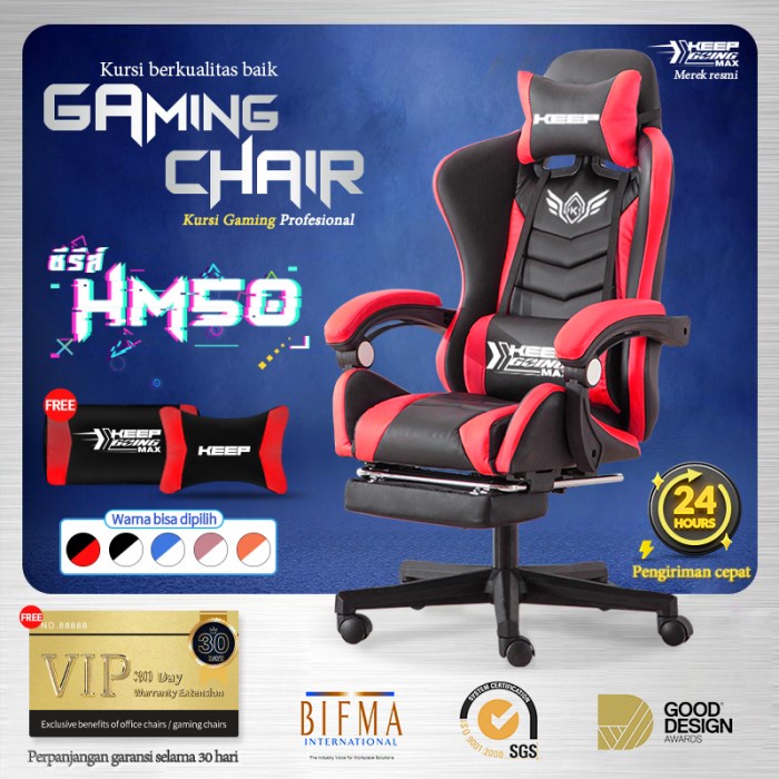 Jual Kursi Mbk Kursi Gaming Profesional Kursi Ergonomis Mengangkat