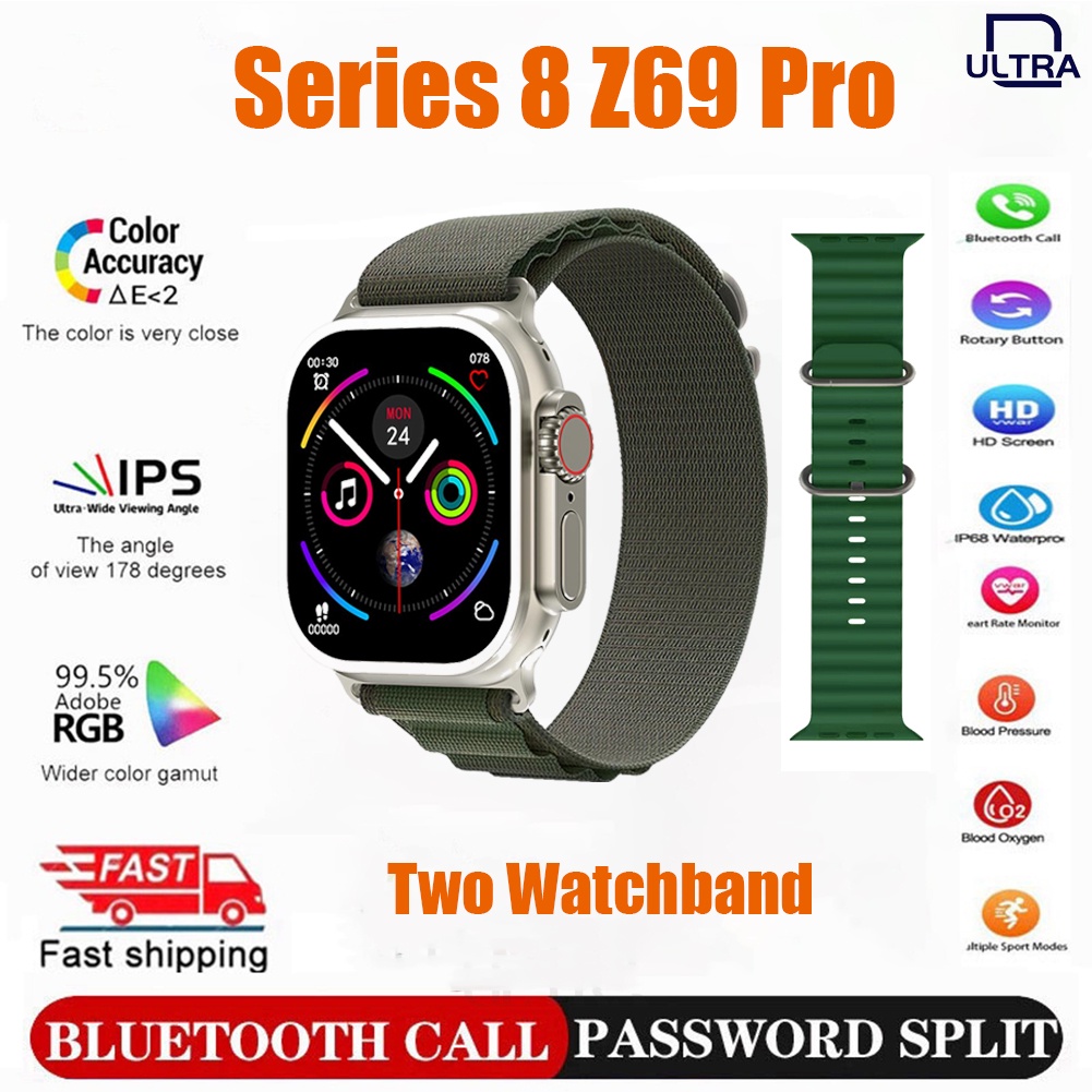 Jual Series Z Ultra Gps Mm Smart Watch Men S Ip Water Proof