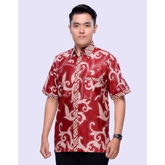 Jual Kemeja Hem Atasan Baju Seragam Pria Batik Murah Kantor Big