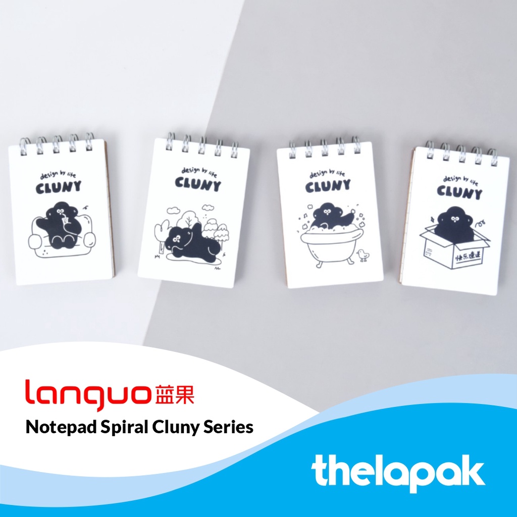 Jual Buku Catatan Mini Languo Cluny Series Mini Spiral Notepad Shopee