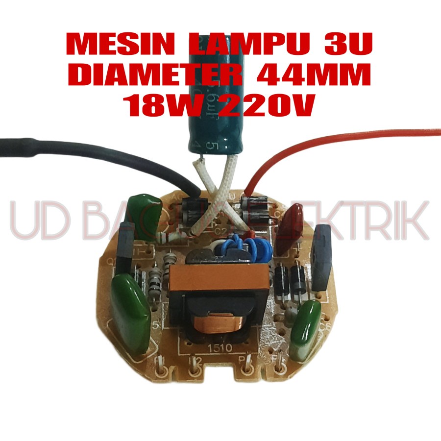 Jual MESIN PCB LAMPU 3U 18W DIAMETER 44MM Shopee Indonesia