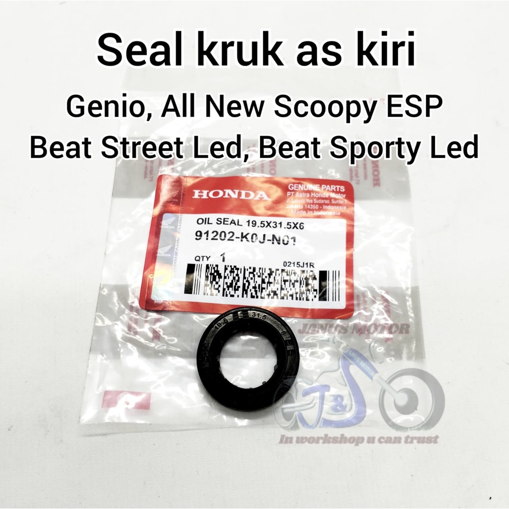 Jual Seal Kruk As Kiri Genio Beat Street Sporty Led All New Scoopy ESP