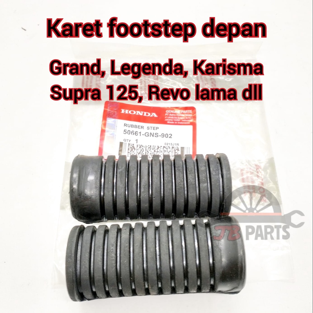 Jual Karet Footstep Depan Granda Karisma Supra Revo Lama Fit New X