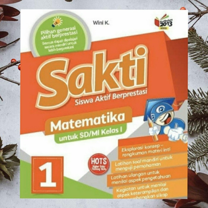 Jual Buku Soal Latihan Sakti Matematika Sd Mi Kelas K