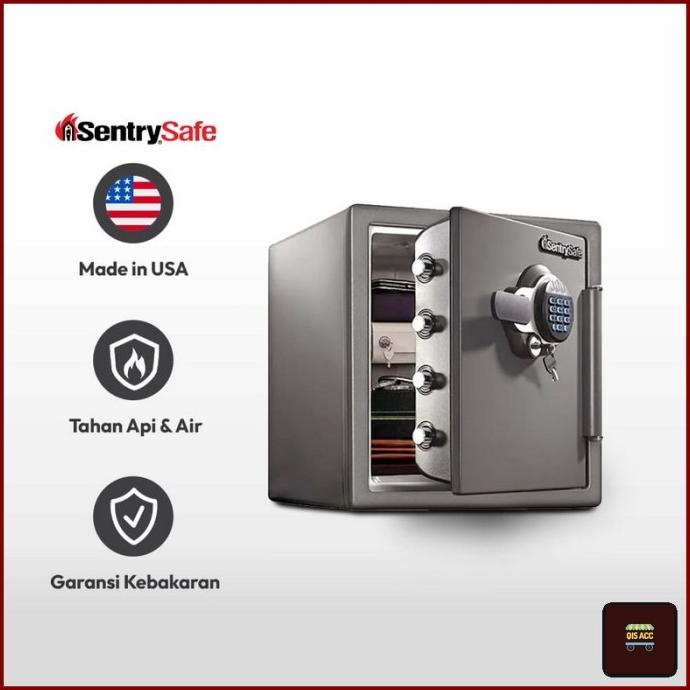 Jual Sentry Safe Brankas Tahan Api Dengan Kunci Ganda Stw123Gdc