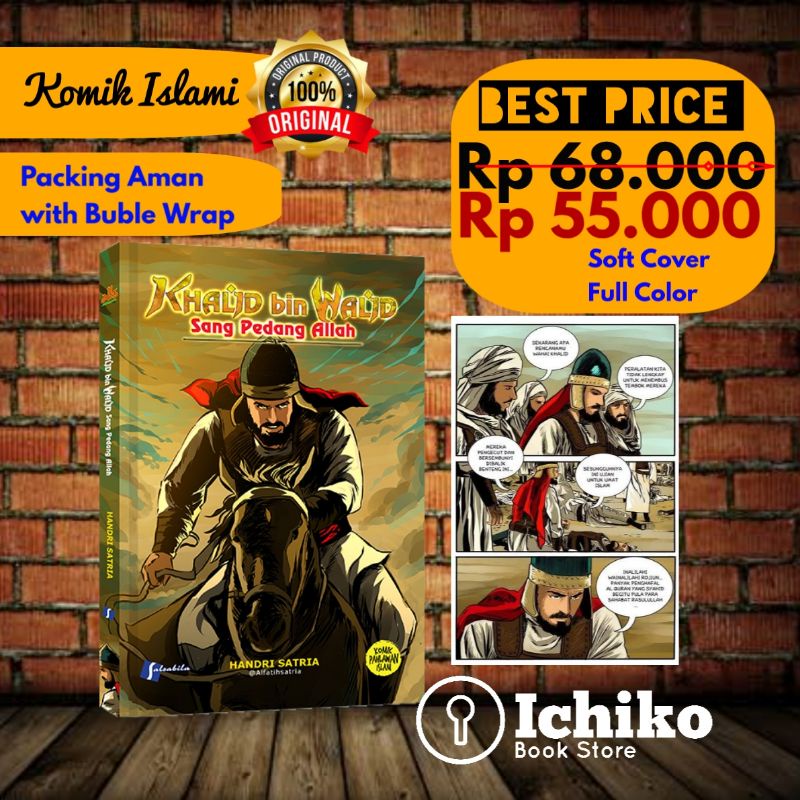 Jual Komik Khalid Bin Walid Sang Pedang Allah Komik Khalid Bin Walid