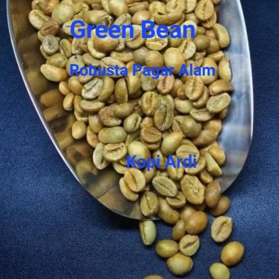 Jual Kualitas Terbaik Green Bean Robusta Pagar Alam Natural 1Kg