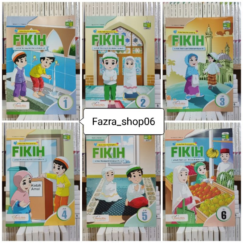 Jual NEW Buku Fikih Fiqih MI Kelas 1 2 3 4 5 6 KMA 2019 Pustaka Mulia