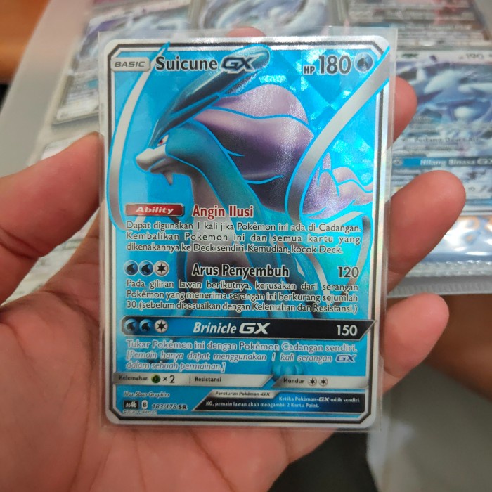 Jual Suicune Gx Sr Pokemon Tcg Indonesia Shopee Indonesia