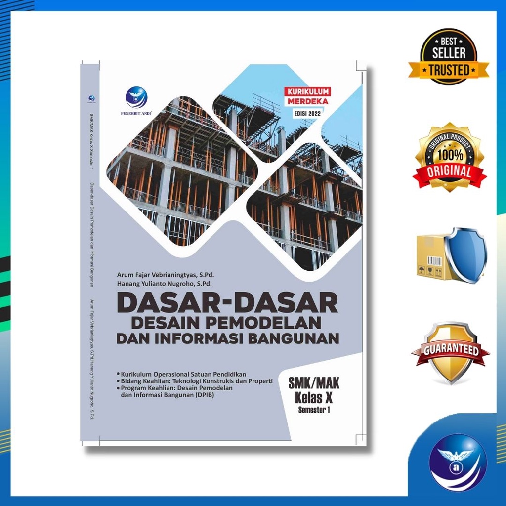 Jual Puske Dasar Dasar Desain Pemodelan Dan Informasi Bangunan Smk