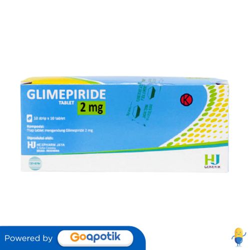 Jual Glimepiride Hexpharm Mg Box Tablet Shopee Indonesia