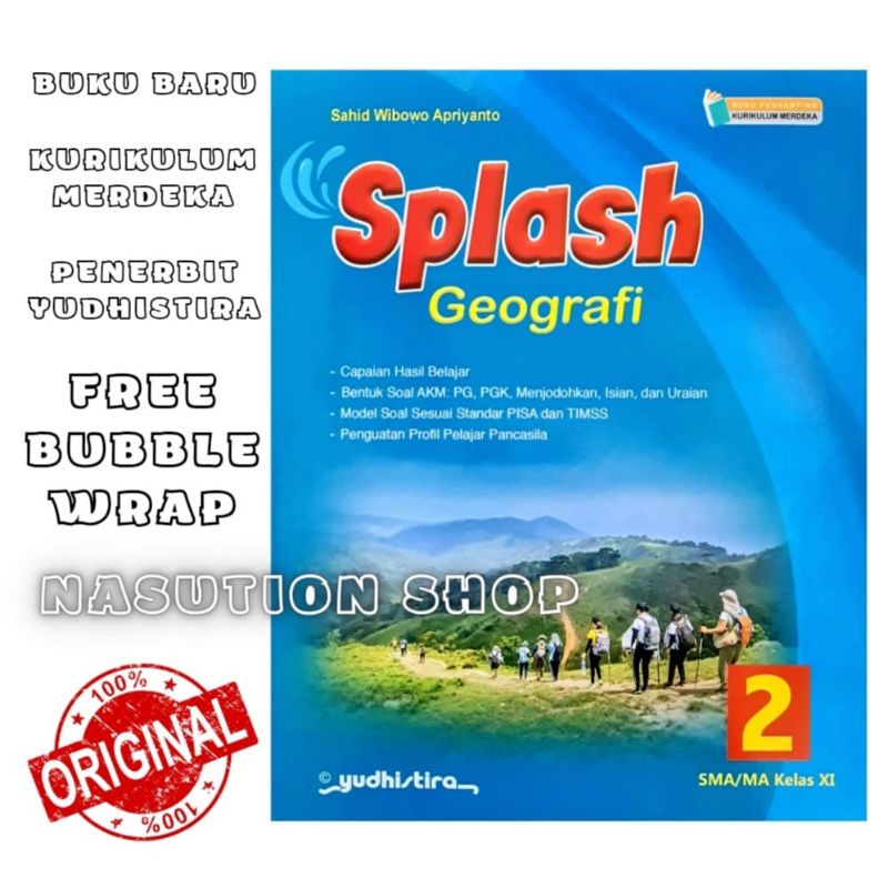 Jual Buku Splash Geografi Kelas Xi Sma Yudhistira Kurikulum