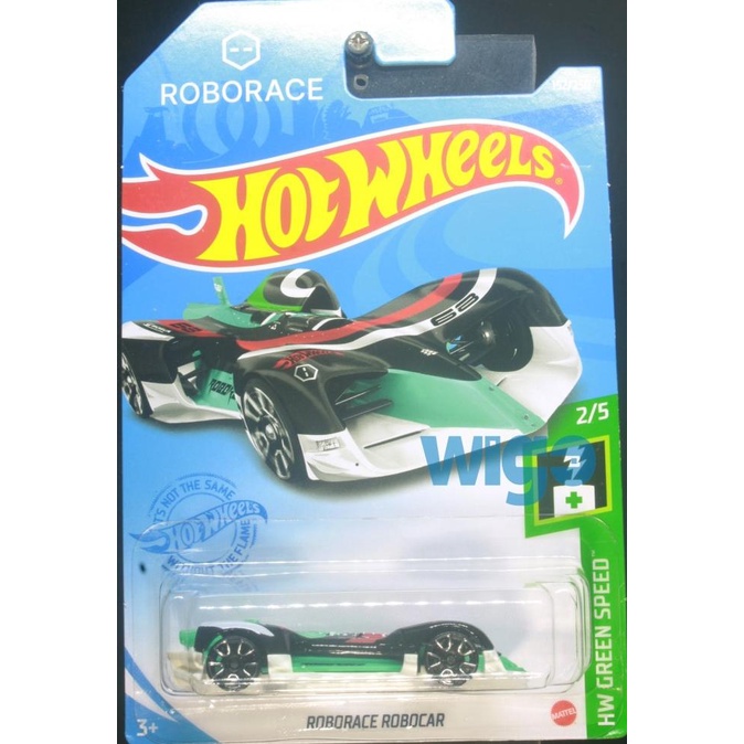 Jual Hot Wheels Roborace Robocar Hitam Hijau Lot M 2021 Hotwheels