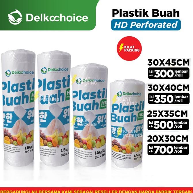 Jual PROMO Plastik HD Roll Plastik Buah Dan Sayur Plastik Fotocopy