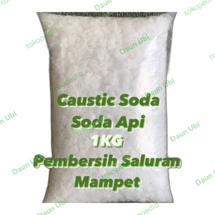 Jual Caustic Soda Flake Soda Api NaOH 1KG Shopee Indonesia