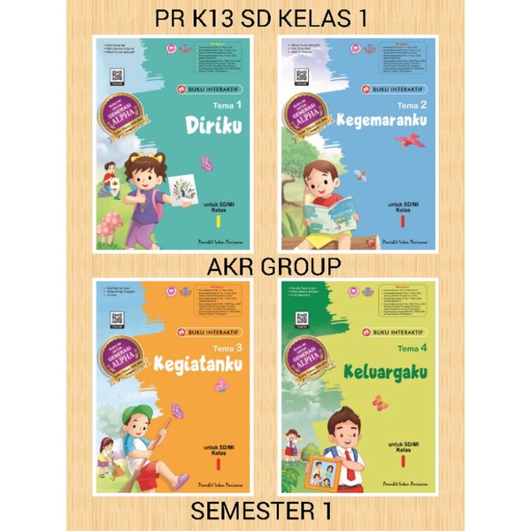 Jual Buku Pr Lks Tematik Kurikulum K Sd Kelas Semester Intan