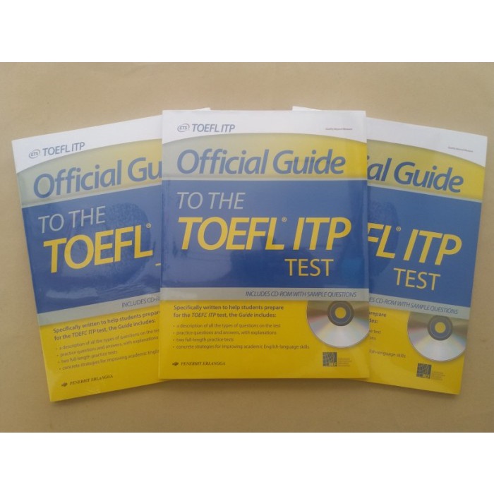 Jual BUKU OFFICIAL GUIDE TO THE TOEFL ITP TEST CD ORIGINAL Shopee