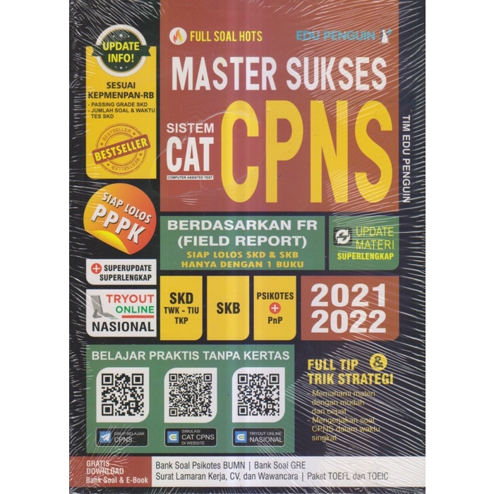 Jual MASTER SUKSES CAT CPNS 2021 2022 Shopee Indonesia