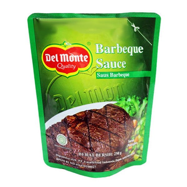 Jual DELMONTE BBQ POUCH 250 GR Shopee Indonesia