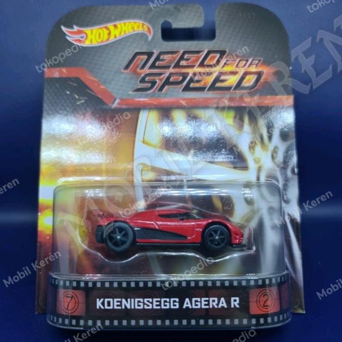 Jual Hot Wheels Retro Need For Speed Koenigsegg Agera R Shopee Indonesia