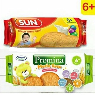 Jual Hot Promina Biskuit Marie Roll Sun Milna Susu Mo Snack Mpasi