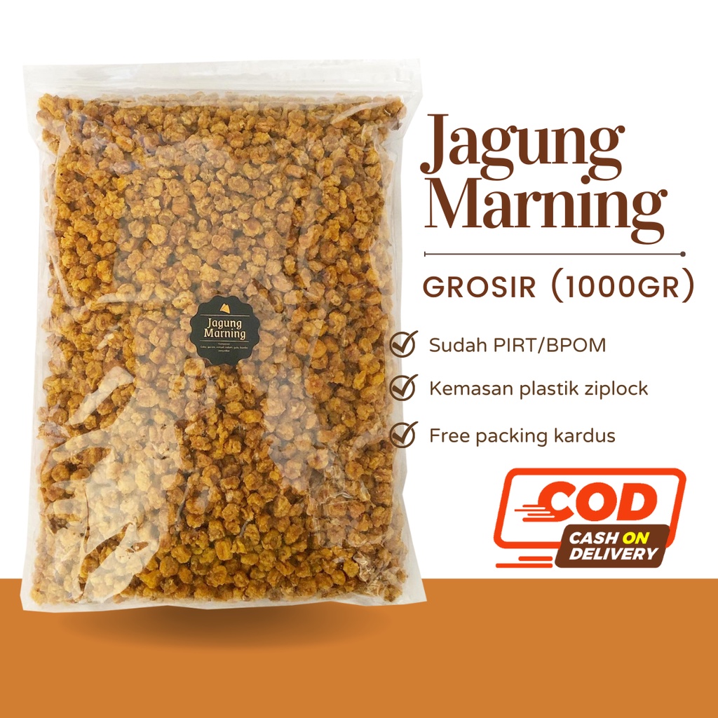 Jual Delish Snacks Jagung Marning Grosir Kg Gr Snack Cemilan